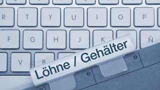 Arbeitsmappe mit Beschriftung